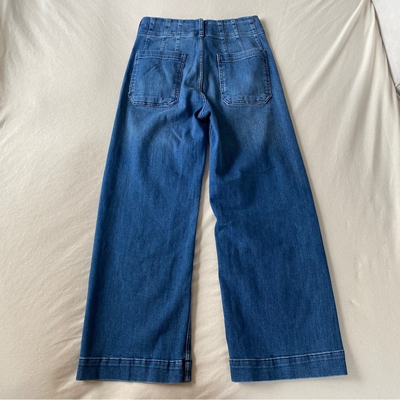 NWOT Maeve by Anthropologie Colette Medium Wash Denim Jeans Size 27 - Picture 3 of 6